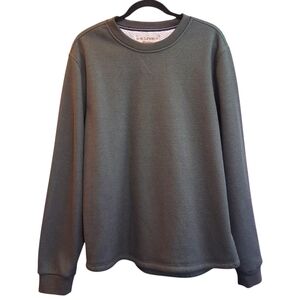 BC Clothing Heritage Thermal Waffle Knit Fleece Lined Sweater Mens Large